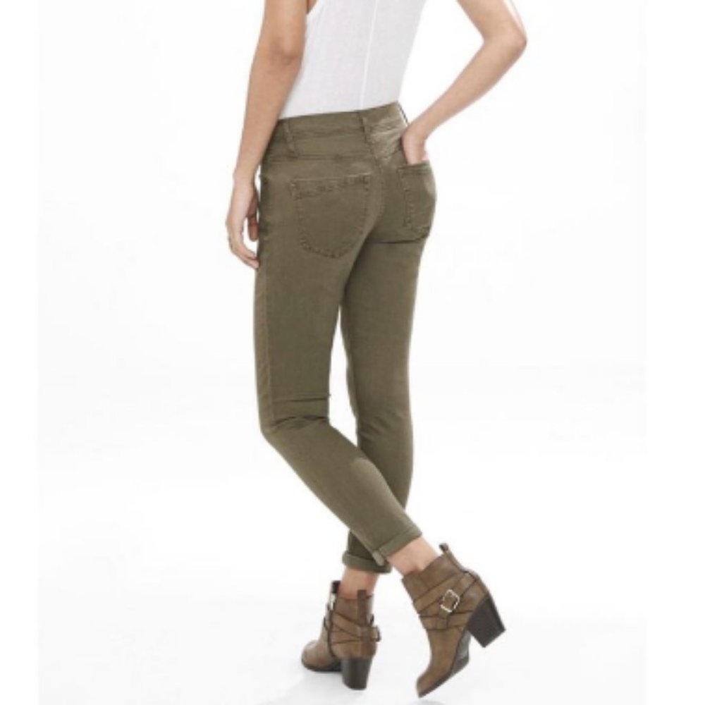 Express Mid Rise Legging army green - Picture 2 of 4
